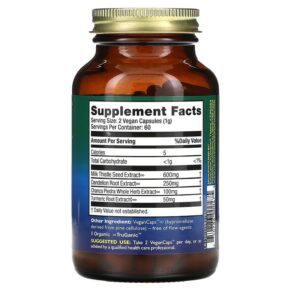 HealthForce Superfoods Liver Rescue Version 6 120 Vegan Caps 650786000475