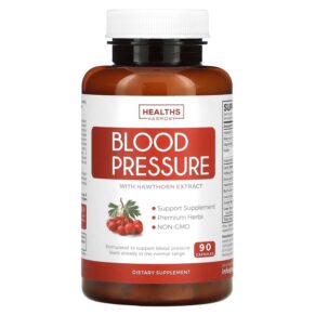 Healths Harmony Blood Pressure + Hawthorn Extract 90 viên 638037152821