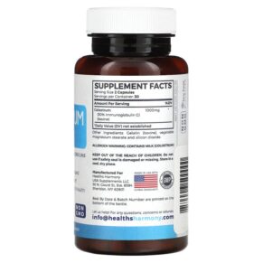Healths Harmony Colostrum 30% IGG 60 Capsules 850006500000