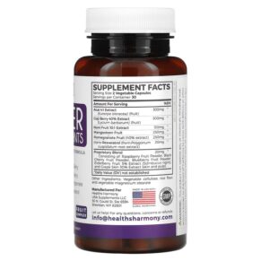 Healths Harmony Super Antioxidants 60 Capsules 3 Healths Harmony Super Antioxidants 60 Capsules 642415388665