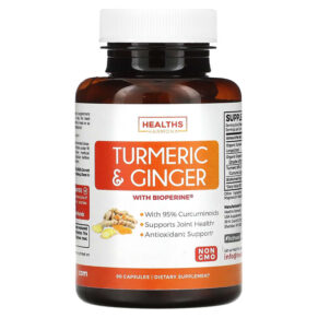 Healths Harmony Turmeric & Ginger + Bioperine 90 viên 646648875671
