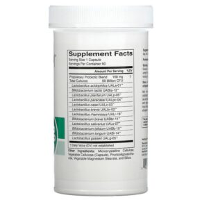 HealthyBiom 50 Billion CFU Probiotics 90 Veggie Capsules 898220015788