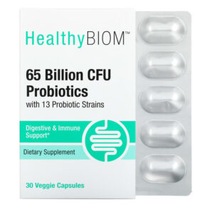 HealthyBiom 65 Billion CFUs Probiotics 30 viên 898220019175