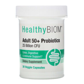 HealthyBiom Adult 50+ Probiotics 25 Billion CFU 30 viên 898220015757