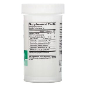 HealthyBiom Women's Cranberry Probiotics 10 Billion CFUs 90 Veggie Capsules 898220015863