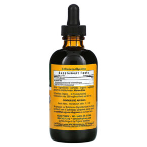 Herb Pharm Echinacea Alcohol-Free 4 fl oz (120 ml) 3 Herb Pharm Echinacea Alcohol-Free 4 fl oz (120 ml) 090900000750