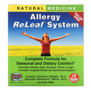Herbs Etc. Allergy ReLeaf System 2 Bottles 60 viên/60 viên 765704750056