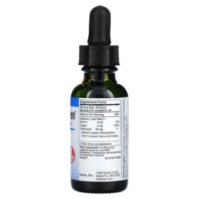 Herbs Etc. ChlorOxygen Chlorophyll Concentrate Alcohol Free 1 fl oz (30 ml) 765704319017