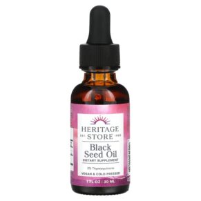 Heritage Store Black Seed Oil 1 fl oz (30 ml) 076970449699