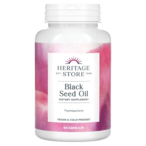 Heritage Store Black Seed Oil 90 viên 076970774067