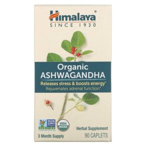 Himalaya Organic Ashwagandha 90 viên 605069060431