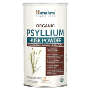 Himalaya Organic Psyllium Husk Powder 24 oz (680 g) 605069064040