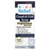 Homeolab USA Kids Relief Cough & Cold Syrup Nighttime Formula For Kids 0-12 Yrs 3.4 fl oz (100 ml) 778159107603