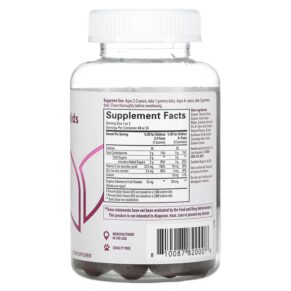 Hyland's Kids Naturals Organic Elderberry Plus Natural Berry Ages 2+ 48 Vegan Gummies 810087820008