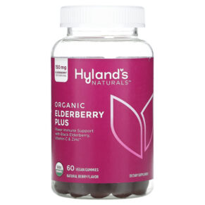 Hyland's Organic Elderberry Plus Natural Berry 60 viên 810087820022