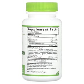 Hyperbiotics PRO-15 Advanced with Kiwifruit 15 Billion CFU 60 Time-Release Tablets 9506000058573