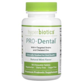 Hyperbiotics PRO-Dental Natural Mint 90 viên 9506000113708