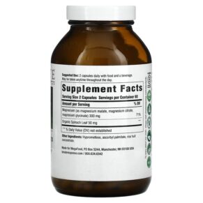 Innate Response Formulas Magnesium 300 120 Capsules 3 Innate Response Formulas Magnesium 300 120 Capsules 051494430033