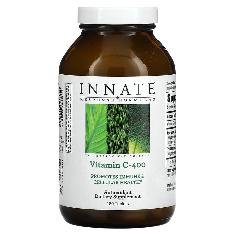 Innate Response Formulas Vitamin C-400 180 Tablets 1 Innate Response Formulas Vitamin C-400 180 viên 051494400173