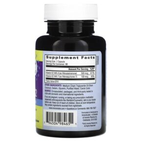 InnovixLabs Full Spectrum Vitamin K2 90 Capsules 794504984651