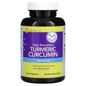 InnovixLabs High Absorption Turmeric Curcumin 100 Time Release viên 794504891768