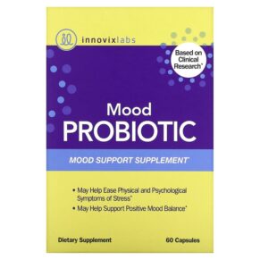 InnovixLabs Mood Probiotic Mood Support Supplement 60 viên 794504984750