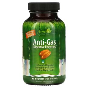 Irwin Naturals Anti-Gas Digestive Enzymes 45 viên 710363575526