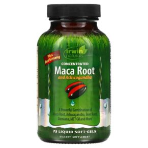 Irwin Naturals Concentrated Maca Root & Ashwagandha 75 viên 710363592059