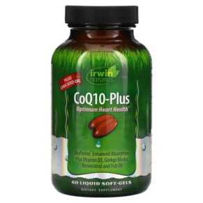 Irwin Naturals CoQ10-Plus 60 viên 710363585785