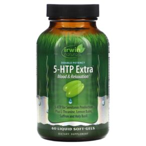Irwin Naturals Double Potency 5-HTP Extra 60 viên 710363585372
