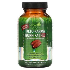 Irwin Naturals Keto-Karma Burn Fat Red 72 viên 710363598297