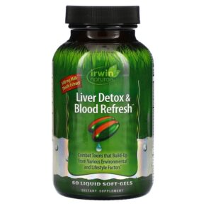 Irwin Naturals Liver Detox & Blood Refresh 60 viên 710363594619