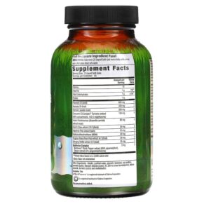 Irwin Naturals Max-Active Boswellia Curcumin + BioPerine 90 Liquid Soft-Gels 840081404560