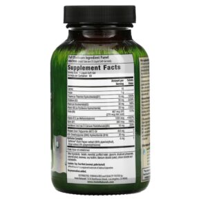 Irwin Naturals Mega B-Complex with Quick Energy MCT's 60 Liquid Soft-Gels 710363579791