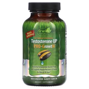 Irwin Naturals Optimum-Strength Testosterone UP Pro-GrowtH 60 viên 840081407110