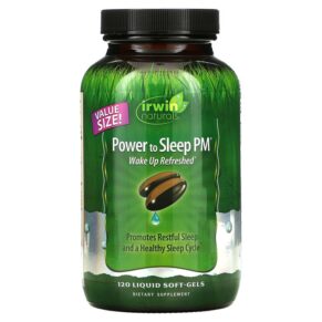 Irwin Naturals Power to Sleep PM 120 viên 710363578275