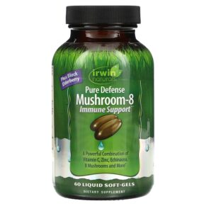 Irwin Naturals Pure Defense Mushroom-8 Immune Support 60 viên 710363597153