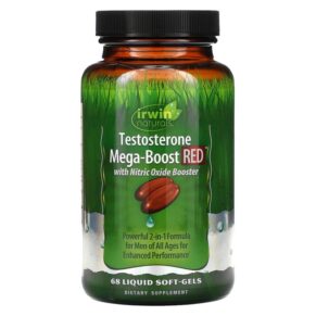 Irwin Naturals Testosterone Mega-Boost RED 68 viên 710363594404
