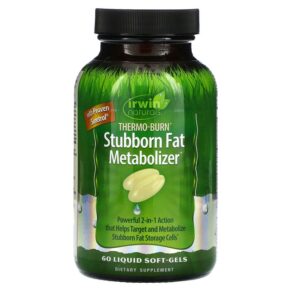 Irwin Naturals Thermo-Burn Stubborn Fat Metabolizer 60 viên 840081403600