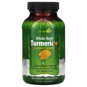 Irwin Naturals Whole-Body Turmeric+ 60 viên 710363586379