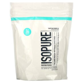 Isopure Low Carb Protein Powder Tahitian Vanilla 1 lb (454 g) 089094025267
