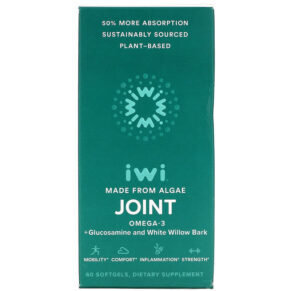 iWi Joint Omega-3 + Glucosamine & White Willow Bark 60 viên 818353020459