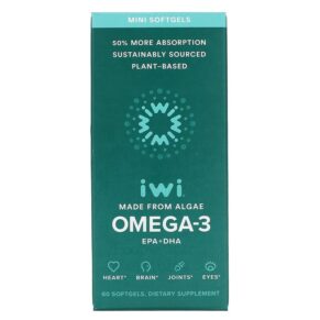 iWi Omega-3 Mini EPA + DHA 60 viên 818353020480