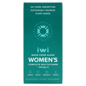 iWi Women's Complete Multivitamin + Omega-3 60 viên 818353020435