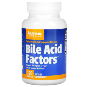 Jarrow Formulas Bile Acid Factors 120 viên 790011240020