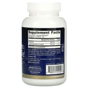 Jarrow Formulas Colostrum Prime Life 400 mg 120 Veggie Caps 790011210108