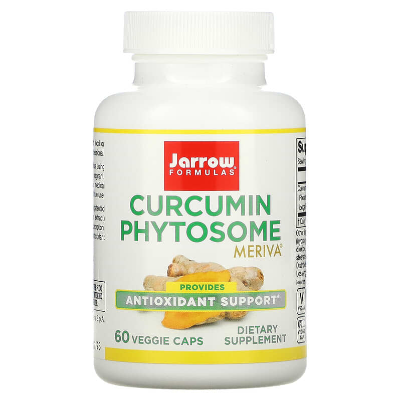 Jarrow Formulas Curcumin Phytosome 500 mg 60 Veggie Caps 1 Jarrow Formulas Curcumin Phytosome 500 mg 60 viên 790011140863