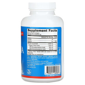Jarrow Formulas EPA-DHA Balance 120 Softgels 790011160366