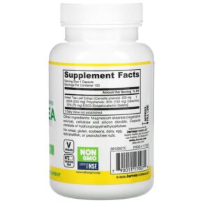 Jarrow Formulas Green Tea 500 mg 100 Veggie Caps 3 Jarrow Formulas Green Tea 500 mg 100 Veggie Caps 790011170075