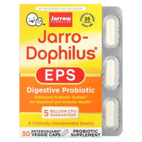 Jarrow Formulas Jarro-Dophilus EPS Digestive Probiotic 5 Billion CFU 30 viên 790011037071